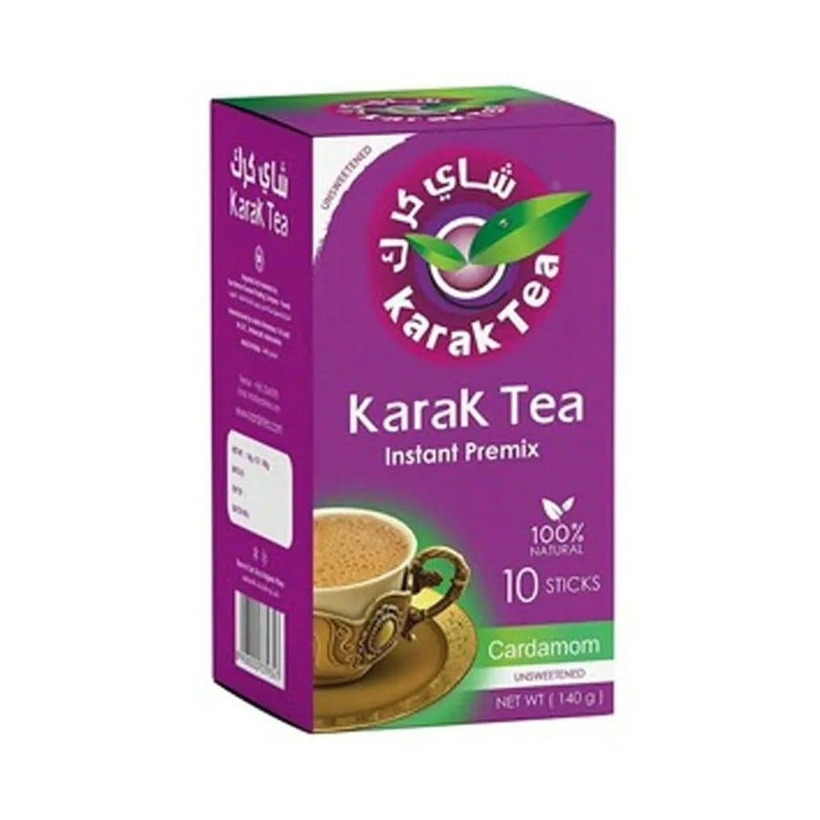 شاي كرك بالهيل غير محلى 10 اظرف