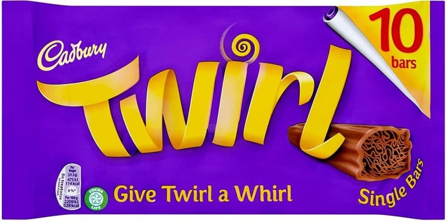 كادبوري  تويرل 9 عبوات × 21.5 جم بريطاني (Cadbury)