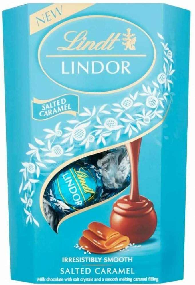 شوكولاته ليندت ليندور كراميل مملح 200 جم (Lindt & Sprüngli)