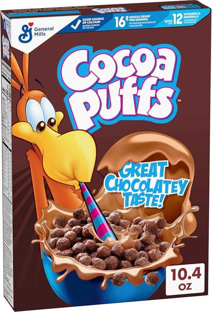 حبوب افطار كوكو بفز بالشوكولاتة 294 جم – Cocoa Puffs Chocolate Cereal