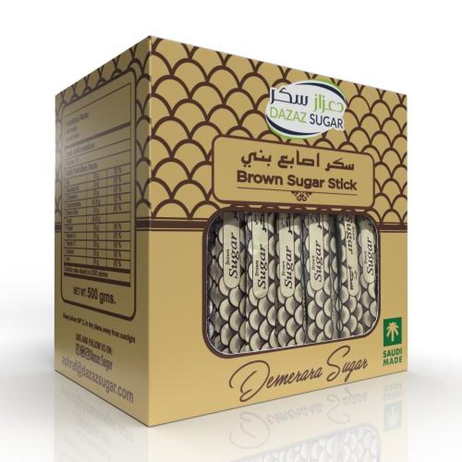 سكر اصابع بني  500 جم