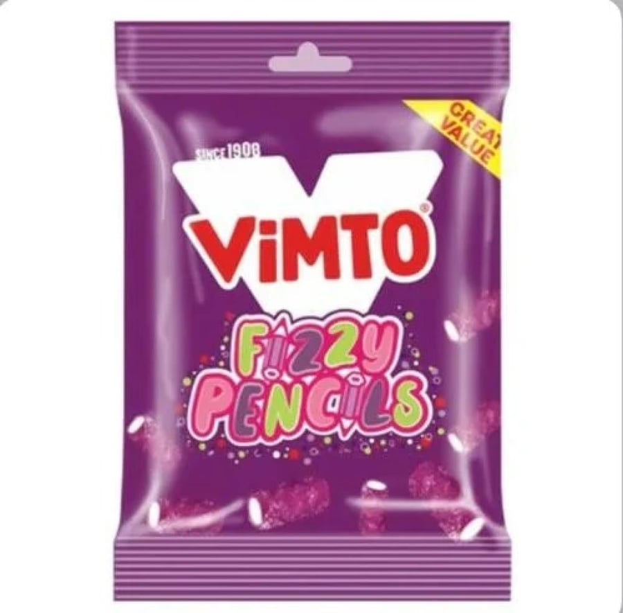 كيس حلوى فيمتو فيزي بنسلز – Vimto Fizzy Pencils