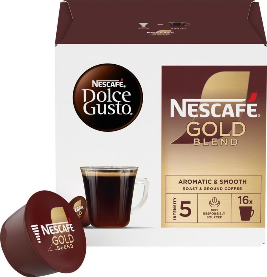 كبسولات دولتشي قوستو جولد بليند  Nescafé Dolce Gusto Gold Blend