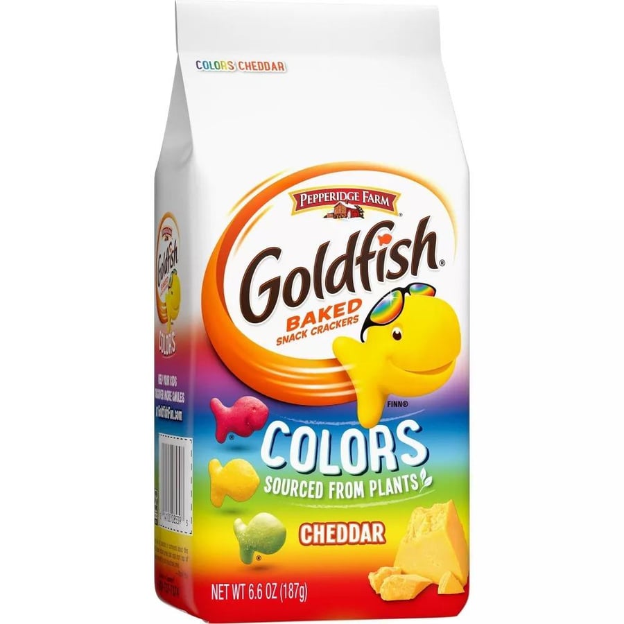 جولدفش ألوان طبيعية بنكهة الشيدر 187 جم — Goldfish Colors Cheddar