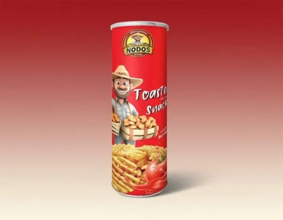 شيبس نودوس بطعم الطماطم 90 جم – Nodos Tomato Snack