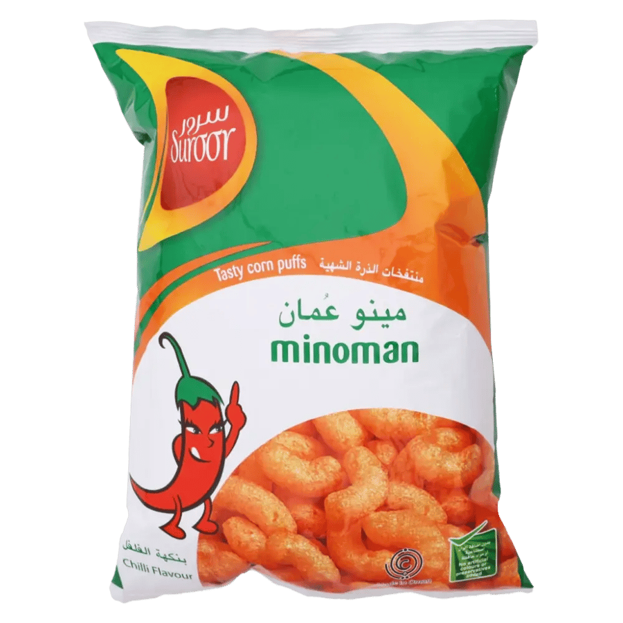 بفك مينو عمان بنكهة الفلفل الحار 70 جم