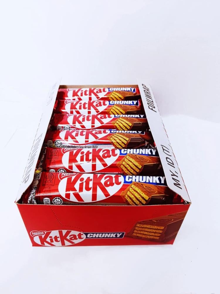 كيت كات تشانكي شوكولاتة بالحليب وويفر – KitKat Chunky ماليزي