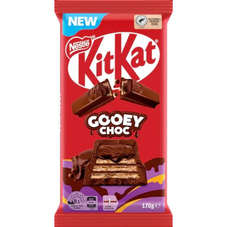 شوكولاتة كيت كات Gooey Choc بحشوة الشوكولاتة السائلة – 170 جم
