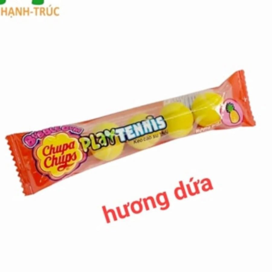 علكة تشوبا تشوبس بلاي تنس بنكهة الفواكه 18 جم | Chupa Chups Play Tennis Gum للحبه