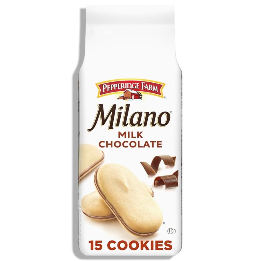 كوكيز ميلانو بالشوكولاتة بالحليب من بيبردج فارم 170 جم – Pepperidge Farm Milano Milk Chocolate Cookies