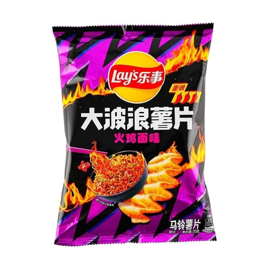 ليز نكهة النودلز الكورية الحارة – Fire Chicken Flavor