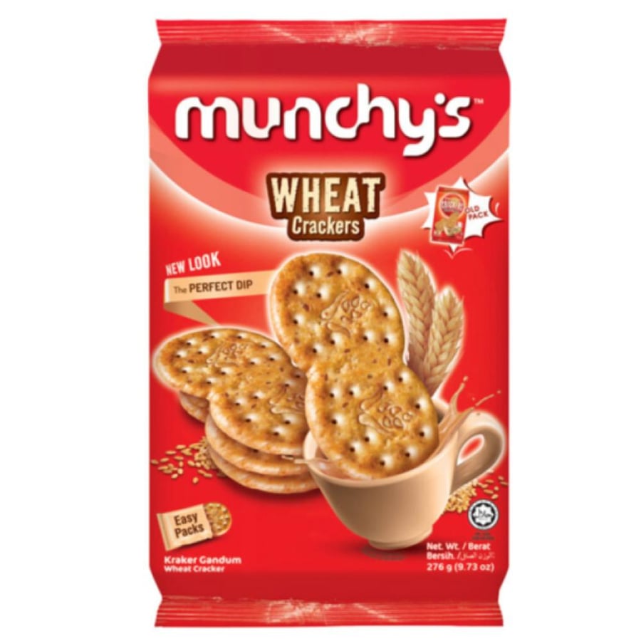 بسكويت مونشيز كراكر بالقمح – Munchy’s Wheat Crackers
