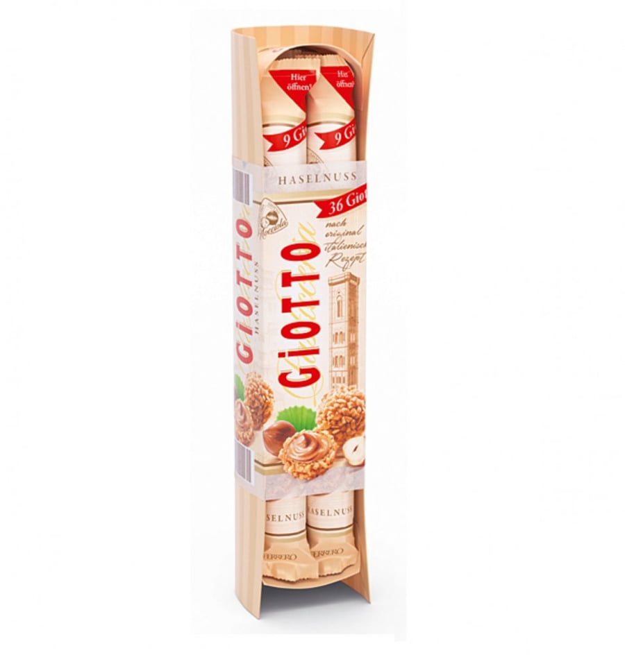 جيوتو بالبندق 36 حبة – 154 جم  -Giotto Haselnuss 36 Stück