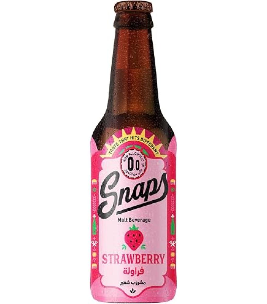سنابس مشروب شعير بنكهة الفراولة 0.0% – Snaps Strawberry