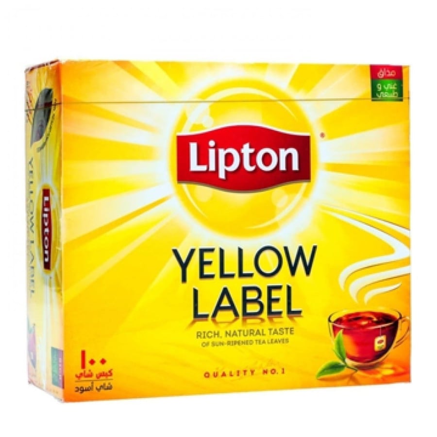 شاي ليبتون 100 كيس Lipton