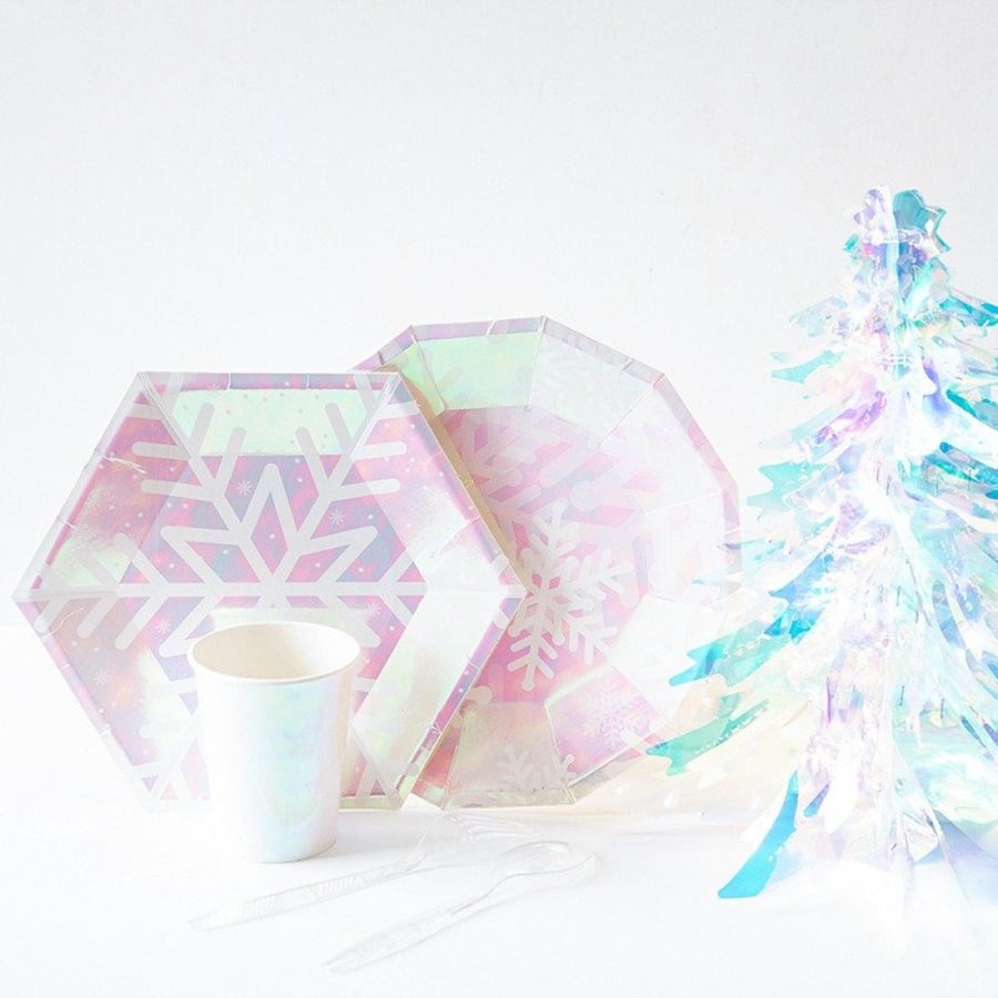 أدوات المائدة ثلج | Snowflake Tableware