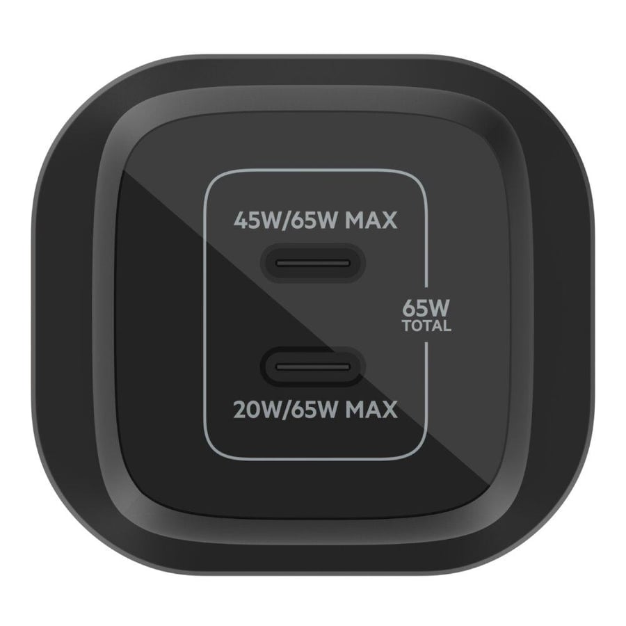 BELKIN 65W DUAL USB-C WALL CHARGER