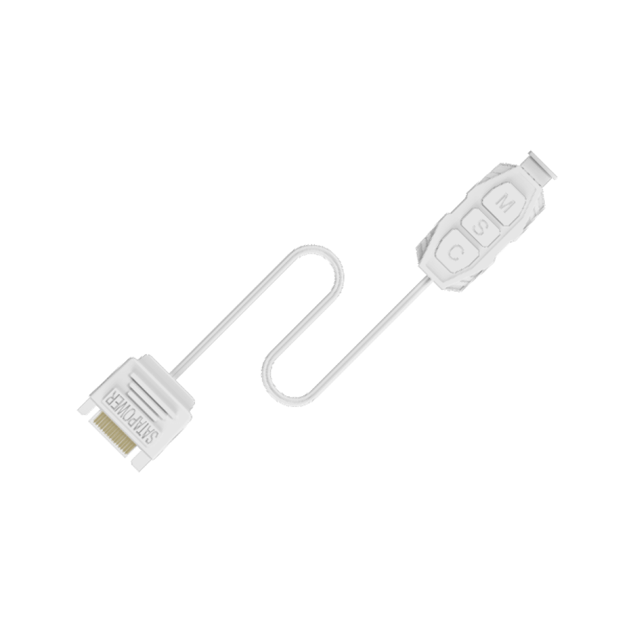 غطاء كابل ICOVER II  MB 24P ARGB من شركة XIGMATEK