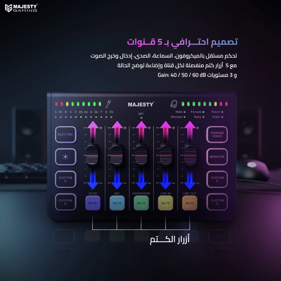 مكسر SMS5 من شركة MAJESTY