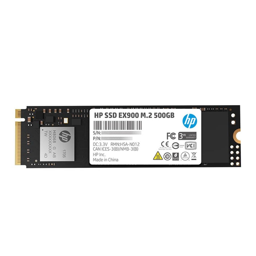 ذاكرة تخزين 500 جيجا SSD من HP