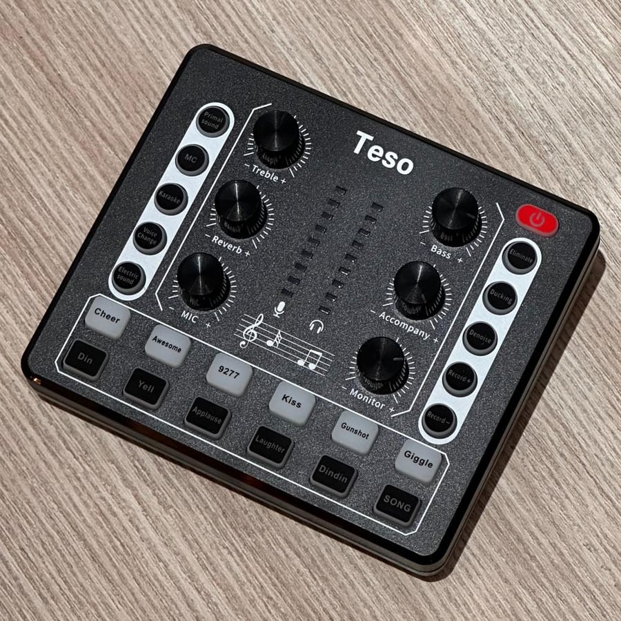 TESO T1 SOUND MIXER COLOR: BLACK