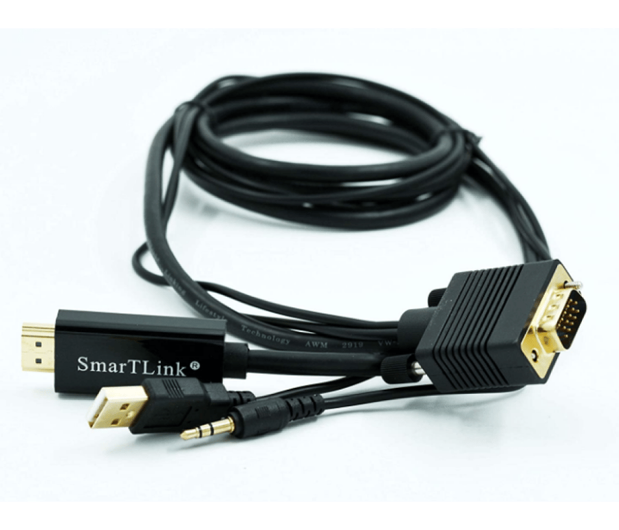 كيبل VGA TO HDMI من شركة SMART LINK