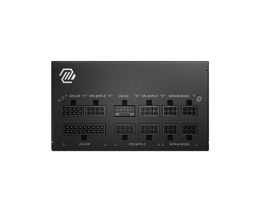 مزود طاقة 750W اصدار A750GL من شركة MSI