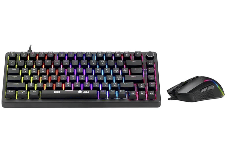 ASA DUO 82 Wired Keyboard and Mouse