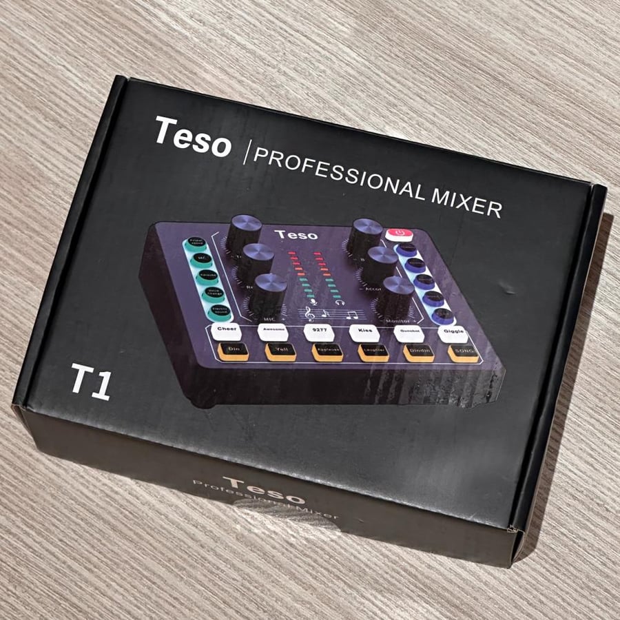 TESO T1 SOUND MIXER COLOR: BLACK