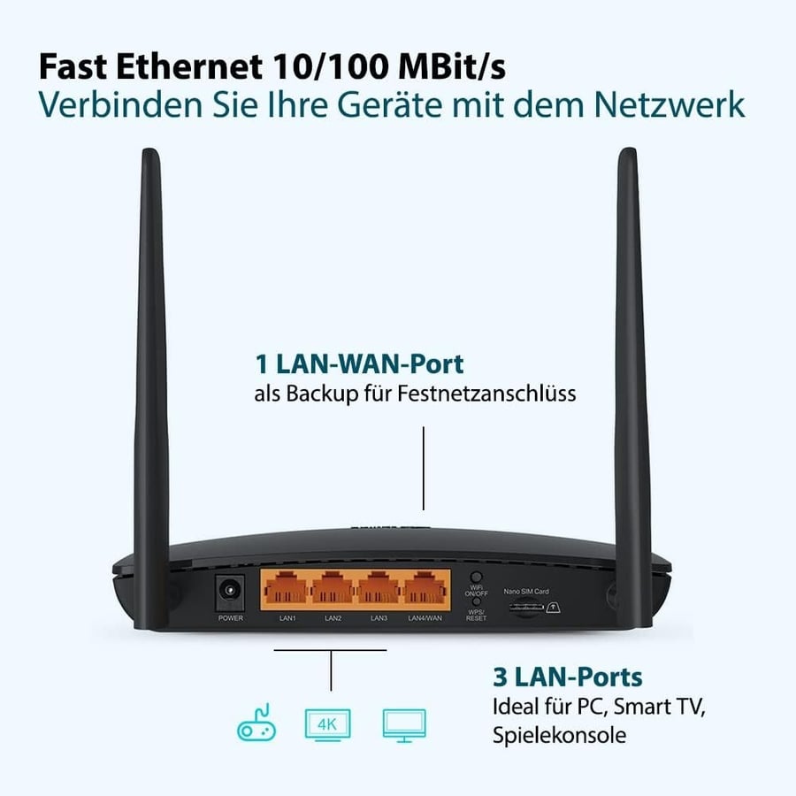 راوتر تي بي لينك MR6400
