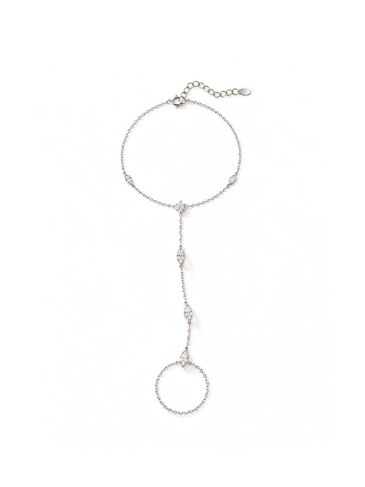 Silver Rena Handchain