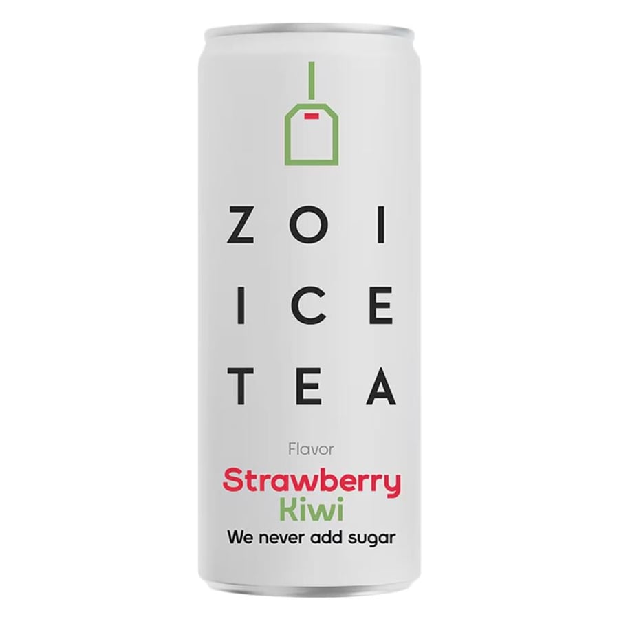 زوي شاي مثلج بنكهة فراولة و كيوي 320 مل ICE TEA