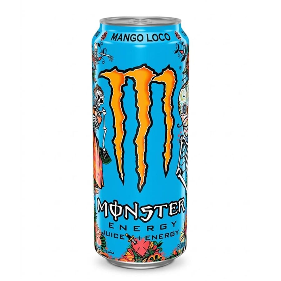 مونستر انرجي - مشروب الطاقة مونستر مانجو لوكو 500 مل Monster Energy