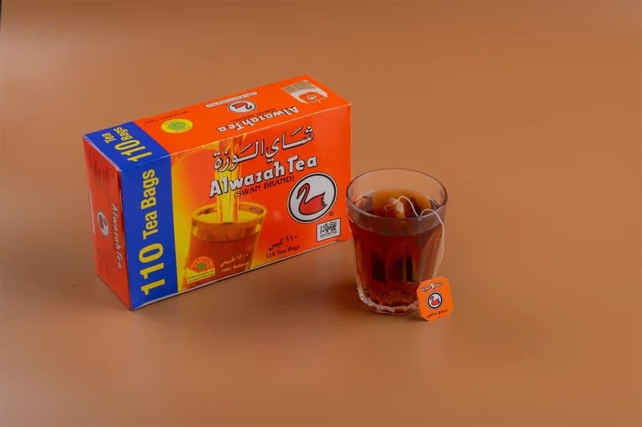 شاي الوزة - 110 كيس شاي أسود 220 جم