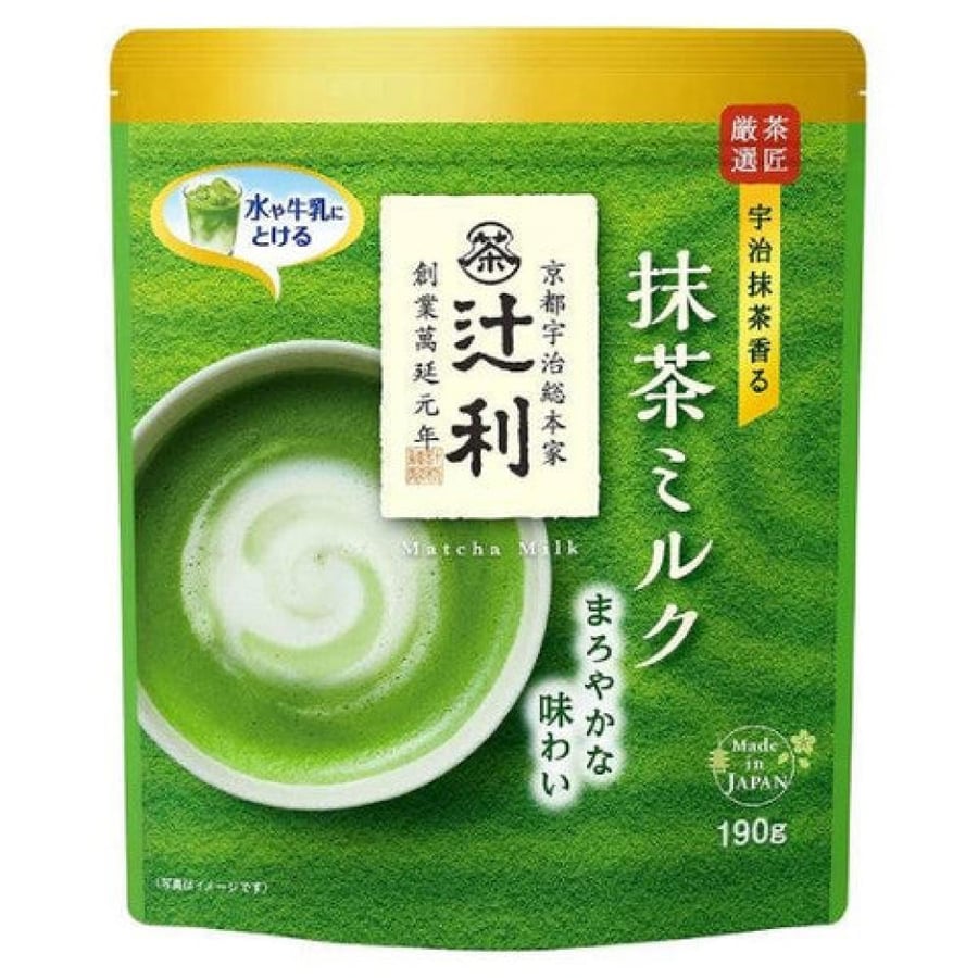 Matcha latte Tsuujiri 190 grams Japanese exclusive