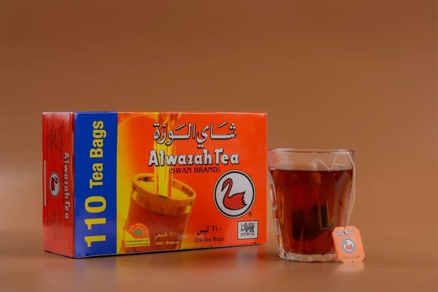 شاي الوزة - 110 كيس شاي أسود 220 جم