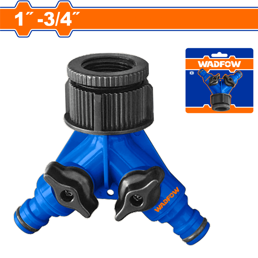 توصيلة لي ماء خطين 1 - 3/4" WADFOW WHHC1202