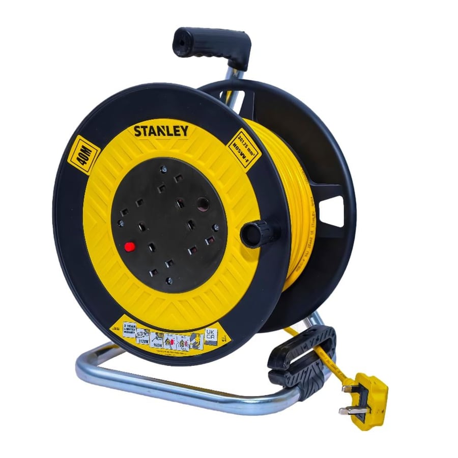 Electrical extension cord length 40 meters - Stanley