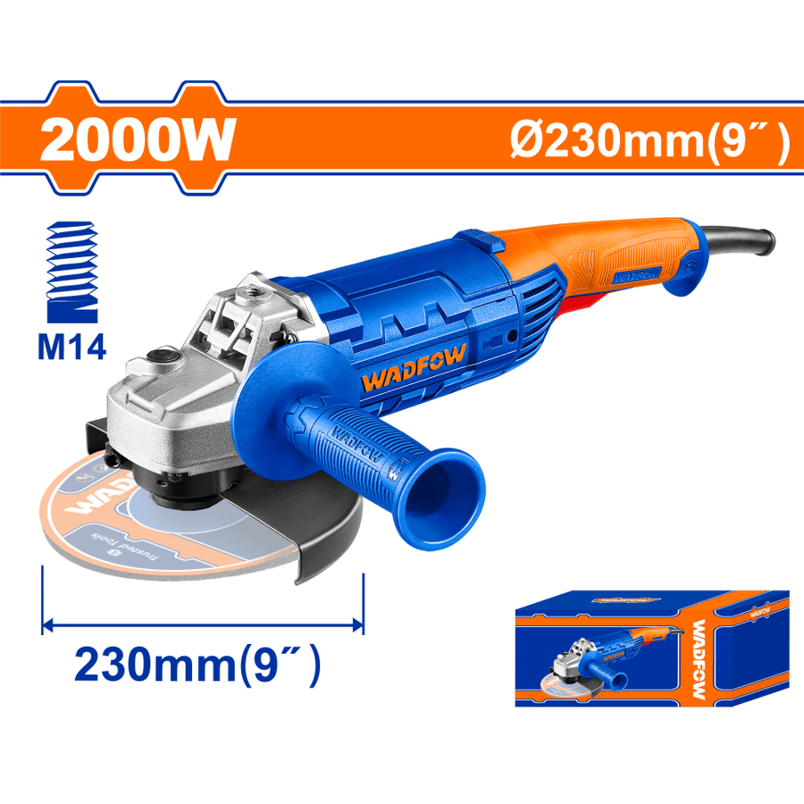 صاروخ 9" 230MM 2000W WADFOW WAG852001