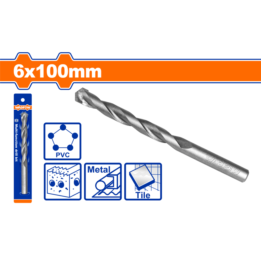 ريشة متعددة 6X100mm WADFOW WMZ1K03