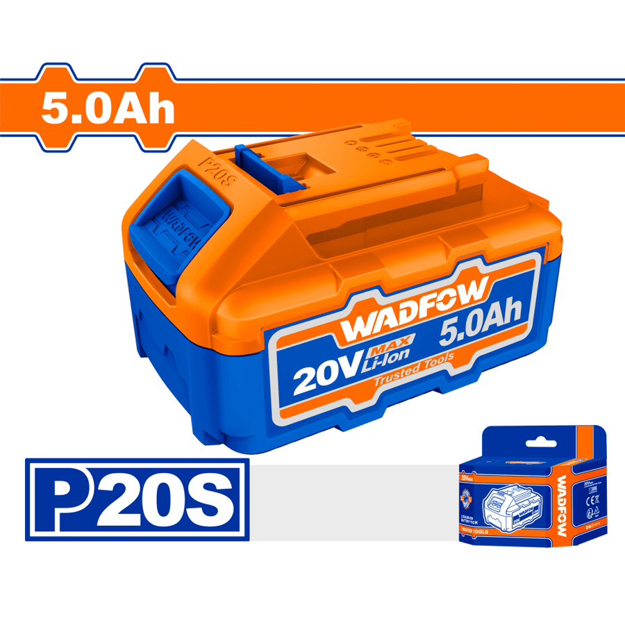 بطارية 20 فولت 5.0Ah WADFOW WLBP550