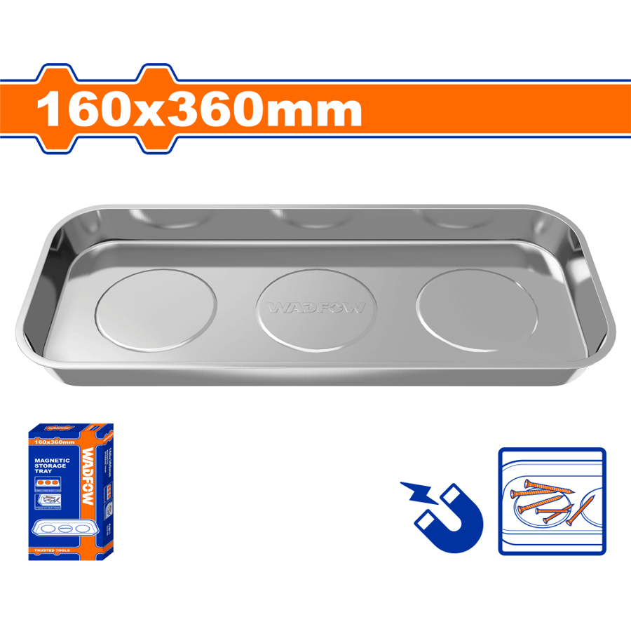 صحن مغناطيس مستطيل 160*360mm WADFOW WMC6003