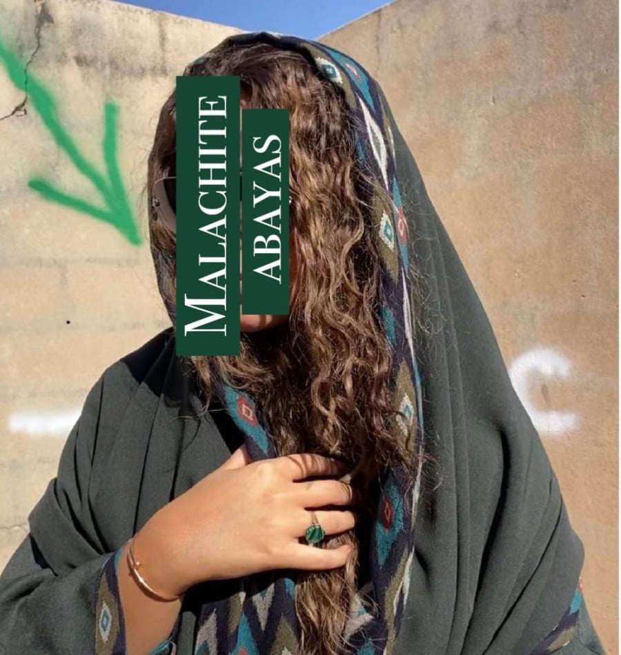 عباية كتان خفيف
