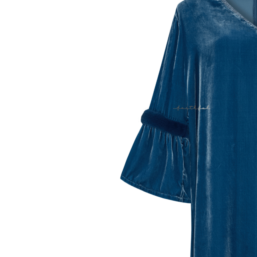 Mink Velvet Dress