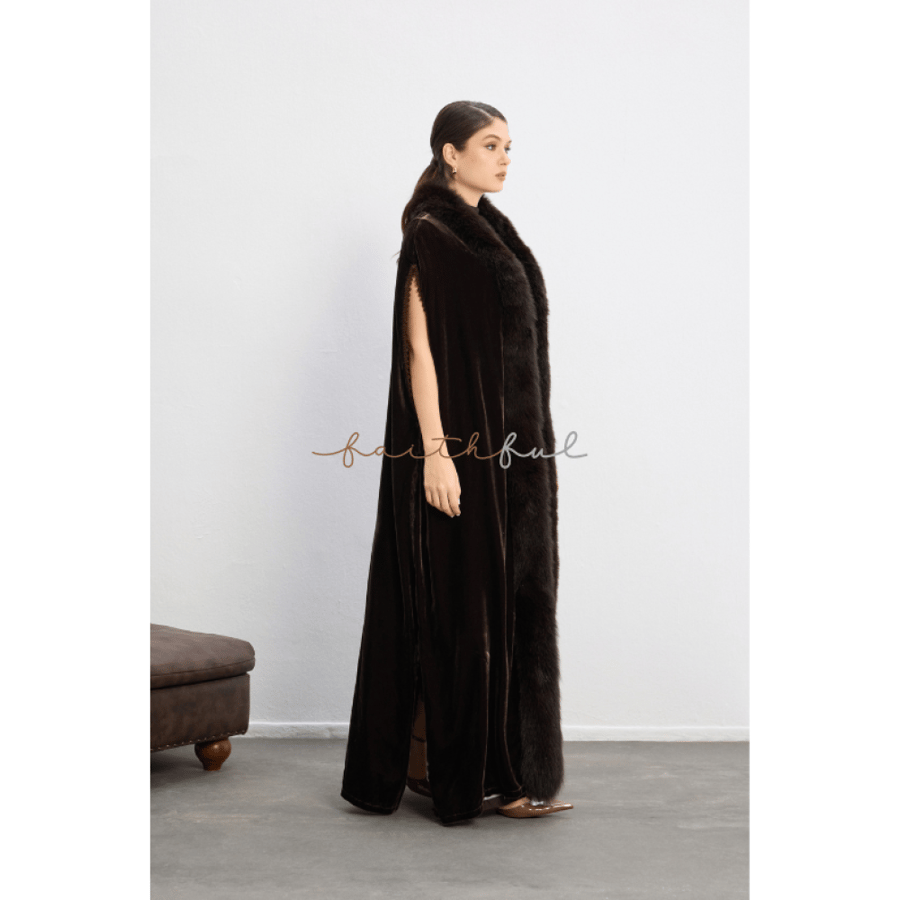 Fox Velvet Cape