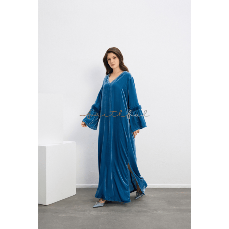 Mink Velvet Dress