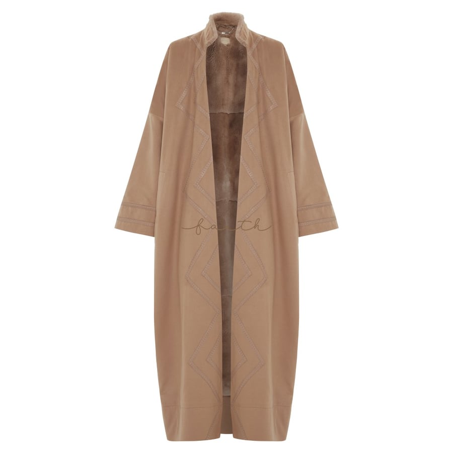 BEIGE CASHMERE MEN FARWA