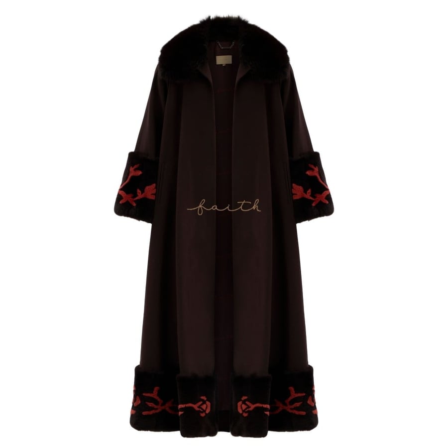 DARK BROWN REX FARWA