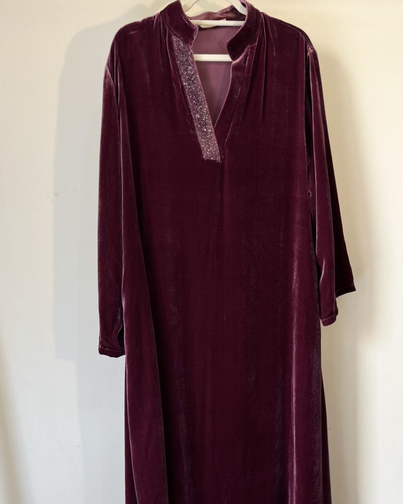 Velvet Cherry Dress