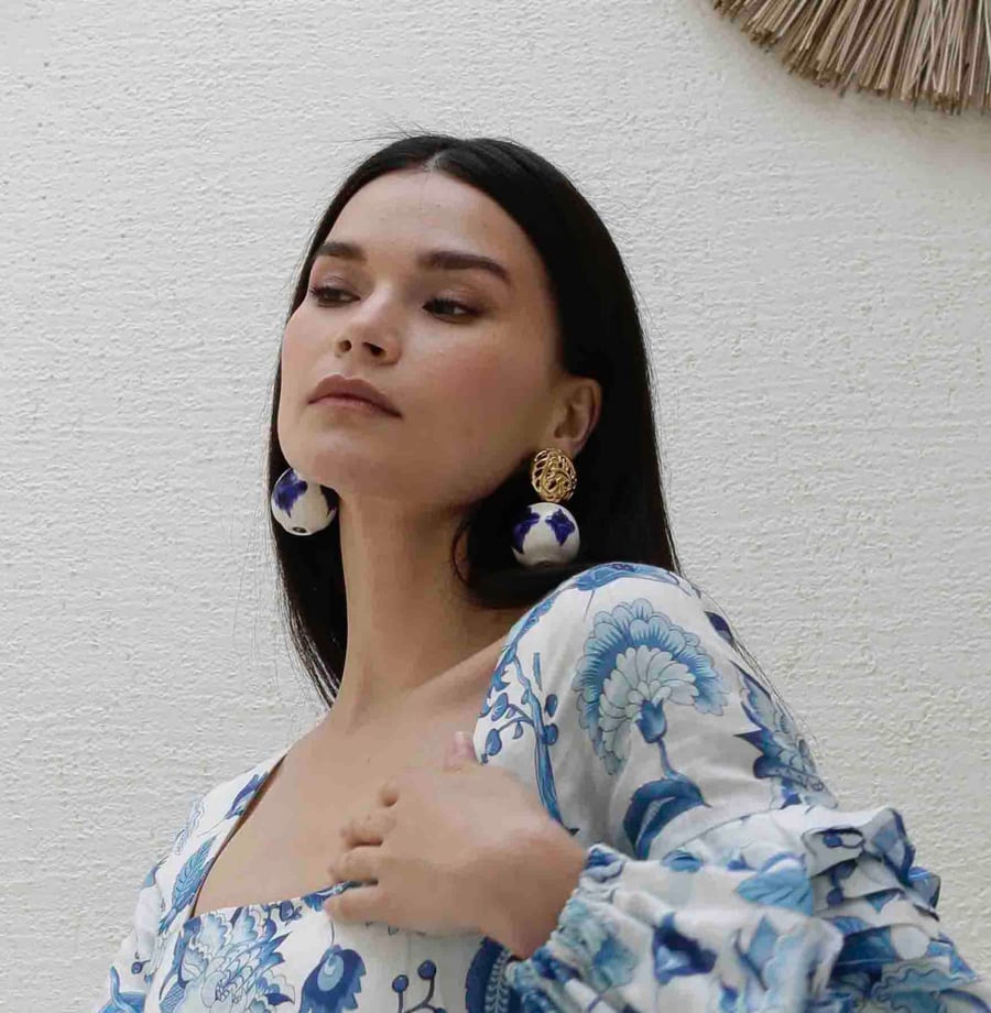 OCEAN BLUE EARRINGS